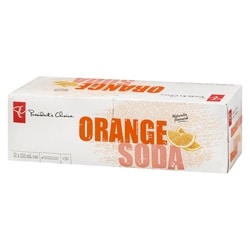 President's Choice Orange Soda 12 Pack - 12x355.0 ml | Dominion