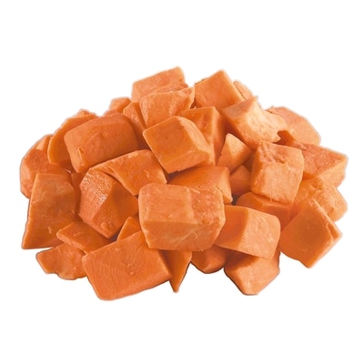 Produce Counter Diced Sweet Potato 400 g, $1.25/100g