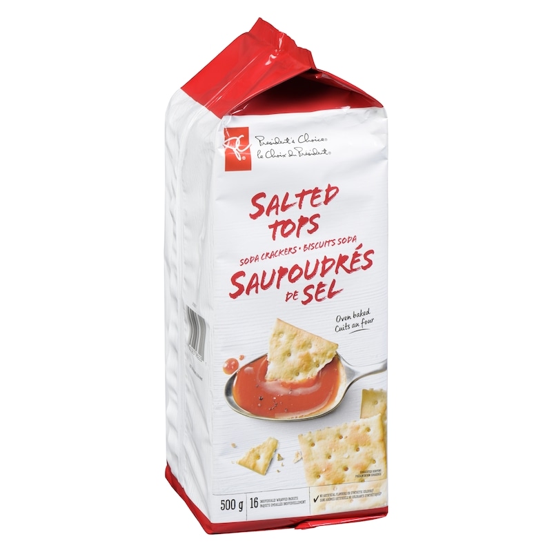 Salted Tops Soda Crackers