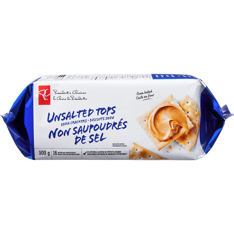 Unsalted Tops Soda Crackers