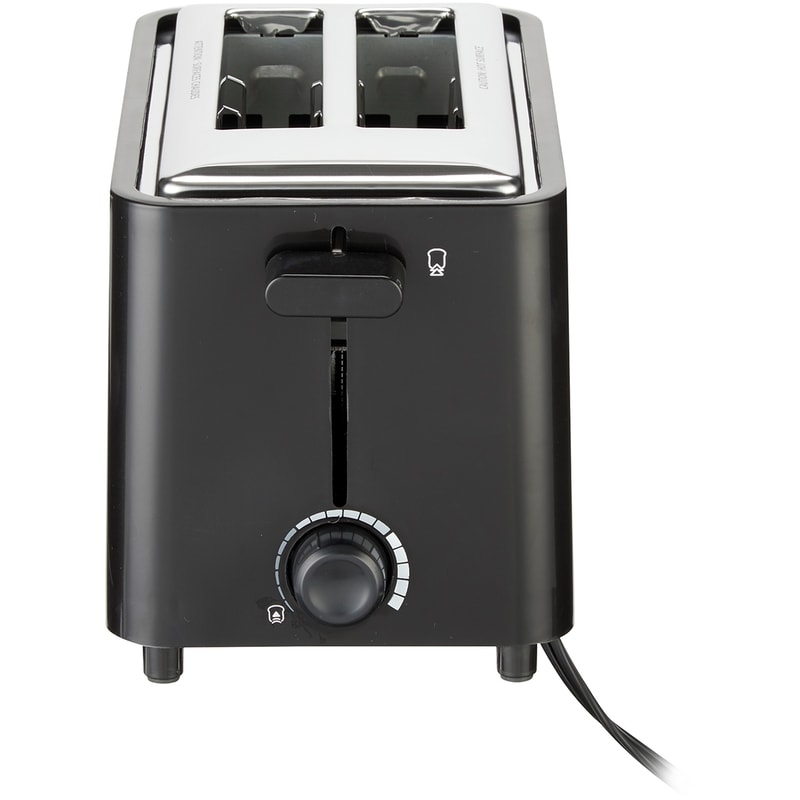 2-Slice Toaster, Black