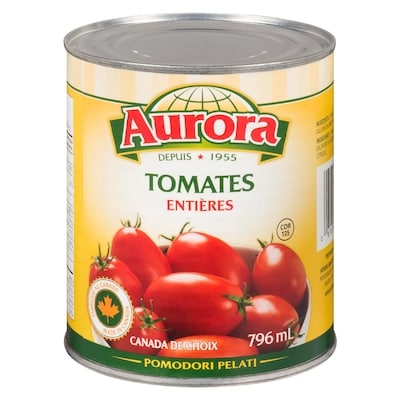 Aurora Tomates italiennes 796 ml, 0,31 $/100ml