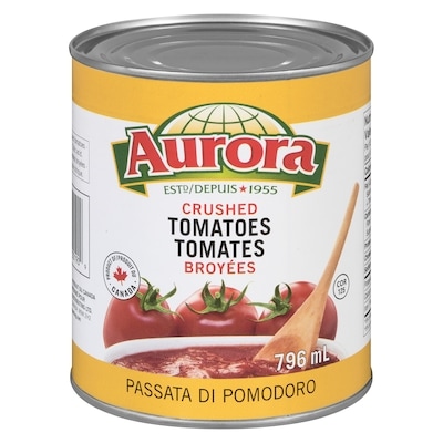 Aurora Tomatoes, Crushed 796 ml, $0.25/100ml