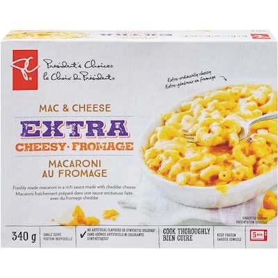 le Choix du Président Macaroni au fromage extra fromage 340 g, 1,70 $/100g
