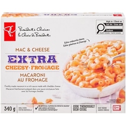 le Choix du Président Macaroni au fromage extra fromage 340 g, 1,70 $/100g
