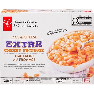 le Choix du Président Macaroni au fromage extra fromage 340 g, 1,70 $/100g