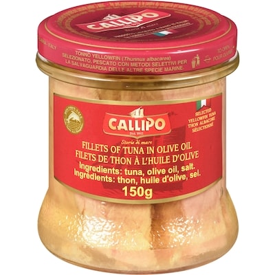 Callipo Fillets of Tuna in Olive Oil 150 g, $5.66/100g