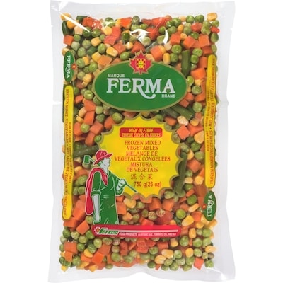 Ferma Mixed Vegetables 750 g, $0.60/100g