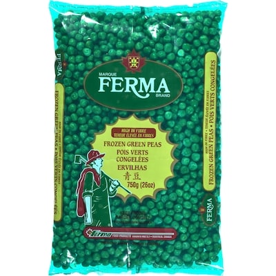Ferma Frozen Green Peas 750 g, $0.60/100g