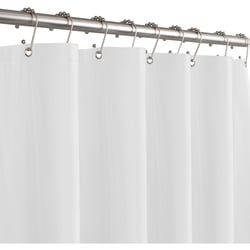 Everyday Essentials Peva Shower Curtain Liner, White 8G 1 ea, $15.00/1ea