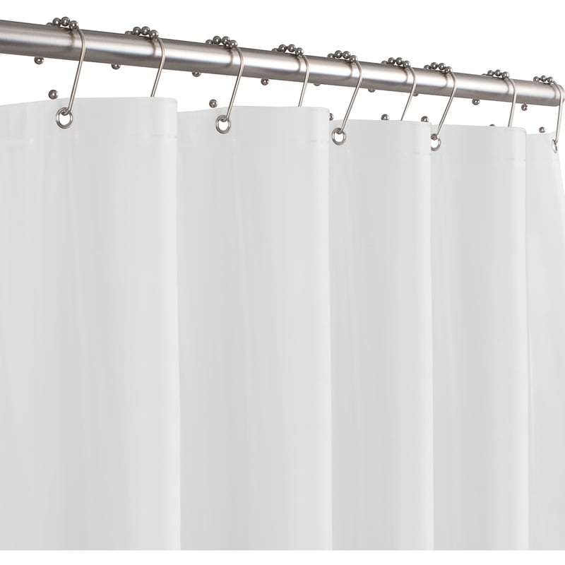 Peva Shower Curtain Liner, White 8G