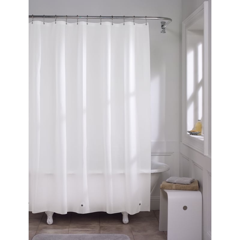 Peva Shower Curtain Liner, White 8G