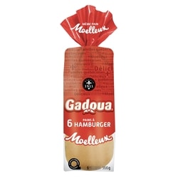 Gadoua Pains à hamburger - 6 366 g, 1,09 $/100g