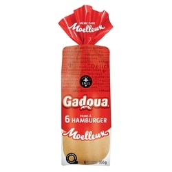 Gadoua Pains à hamburger - 6 366 g, 1,06 $/100g