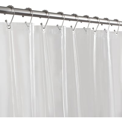 Everyday Essentials Soft PEVA Shower Curtain Liner, Clear 1 ea, $10.00/1ea