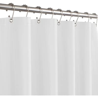 Everyday Essentials Soft PEVA Shower Curtain Liner, White 1 ea, $10.00/1ea