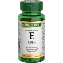 Nature's Bounty Vitamin E 400 IU, 100 Softgels 100 ea, $0.19/1ea