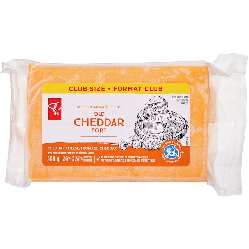 Coloured Old Cheddar Cheese, Club Pack