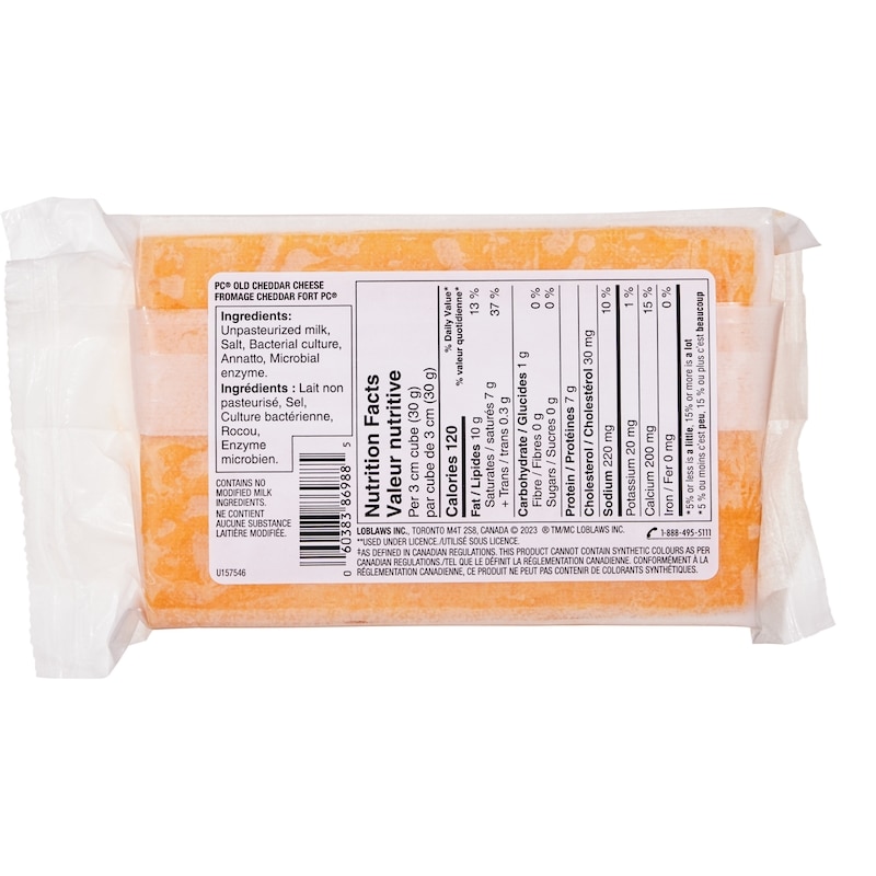 Coloured Old Cheddar Cheese, Club Pack
