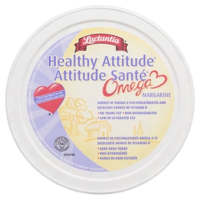 Lactantia Healthy Attitude Omega-3 Margarine 850 g, $0.94/100g