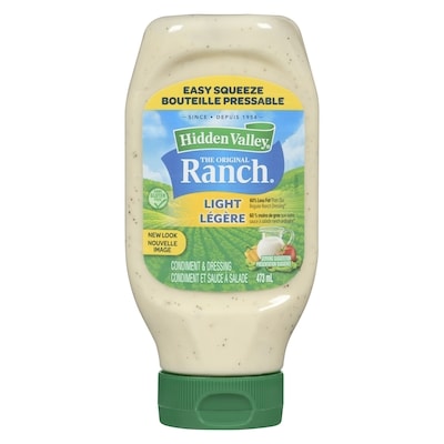Hidden Valley Original Ranch Light Salad Dressing & Topping, Gluten Free 473 ml, $1.27/100ml