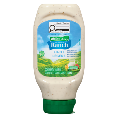 Hidden Valley Original Ranch Light Salad Dressing & Topping, Gluten Free 473 ml, $1.37/100ml