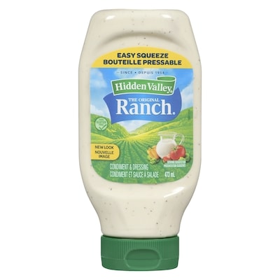 Hidden Valley Sauce à salade et garniture The Original Ranch, sans gluten 473 ml, 1,37 $/100ml