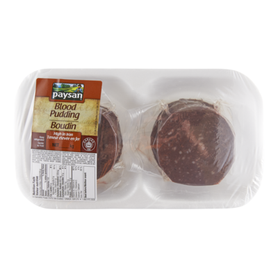 null Boudin en tranches 19,82 $/1kg 8,99 $/1lb