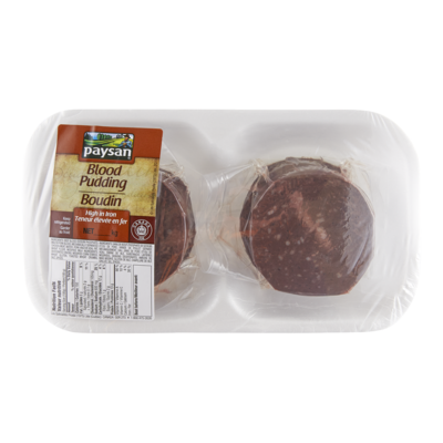 null Boudin en tranches 19,82 $/1kg 8,99 $/1lb