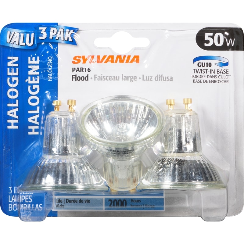 GU10 Halogen 50W Flood Light Bulbs