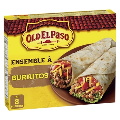 Old El Paso Ensemble à Burritos 510 g, 0,74 $/100g