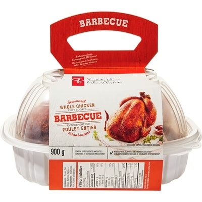 President's Choice BBQ Chicken  (Available after 11am) 900 g, $1.22/100g