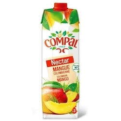 Compal Mango Nectar 1 l, $0.35/100ml