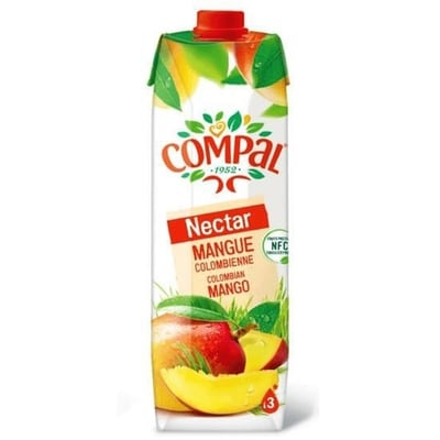 Compal Mango Nectar 1 l, $0.35/100ml