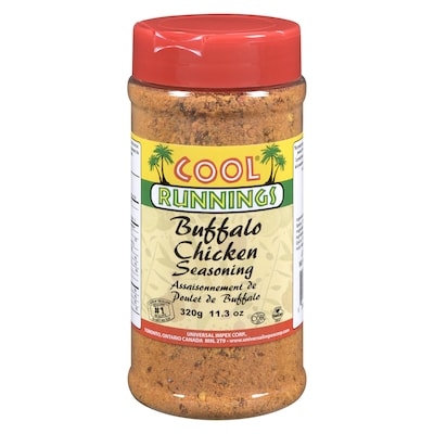 Cool Runnings Assaisonnement poulet Buffalo 320 g, 1,34 $/100g