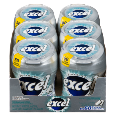 Wrigley's Polar Ice  6x83.0 g, $5.02/100g