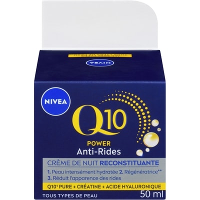 Nivea Soin de nuit anti-rides Q10 Plus 50 ml, 53,98 $/100ml