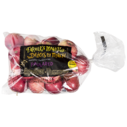 Farmer's Market Paula Red Apples, 4 lb Bag 1.81 kg, $0.39/100g