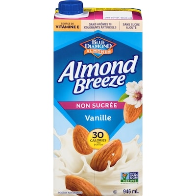 Blue Diamond Boisson à la vanille non sucrée Almond Fresh 946 ml, 0,32 $/100ml