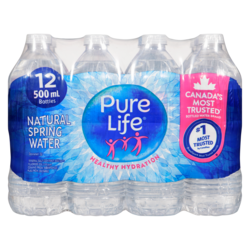Pure Life Natural Spring Water - 12x500.0 ml | Wholesale Club