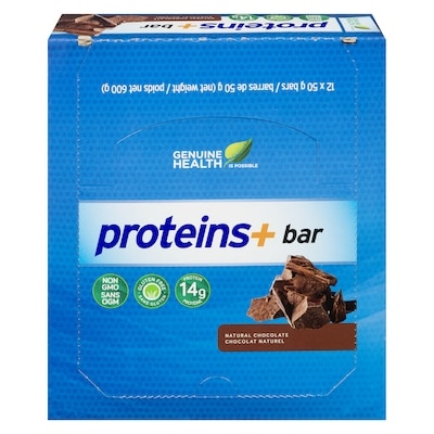 Genuine Health Proteins+ Express, Chocolate 50 g, $8.58/100g