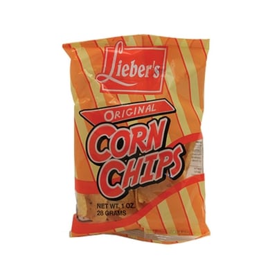 Liebers Corn Chips (Original) 35.5 g, $2.82/100g
