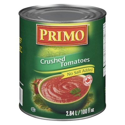 Primo Crushed Tomatoes 2.84 l, $0.32/100ml