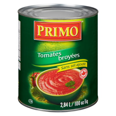 Primo Tomates broyées 2.84 l, 0,30 $/100ml