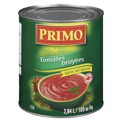 Primo Tomates broyées 2.84 l, 0,32 $/100ml