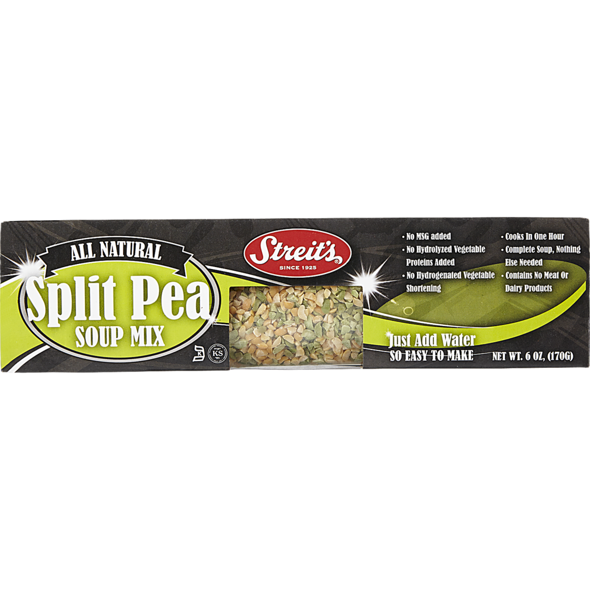 Streits Préparation pour soupe aux pois cassés casher 170 g, 1,17 $/100g