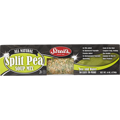 Streits Préparation pour soupe aux pois cassés casher 170 g, 0,76 $/100g