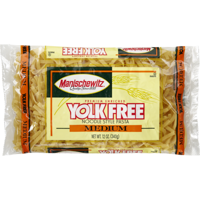 Manischewitz Nouilles sans jaune d’œuf, moyennes 340 g, 1,76 $/100g