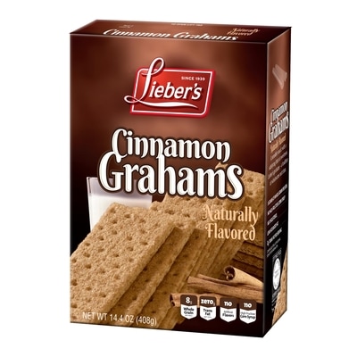 Liebers Cinnamon Grahams 408 g, $2.33/100g
