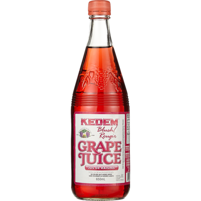 Kedem Jus de raisin Blush casher 650 ml, 1,08 $/100ml